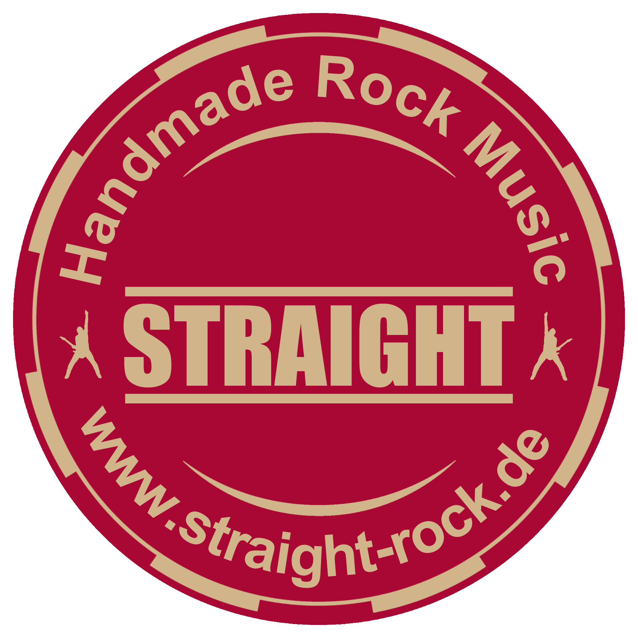 straight logo rund